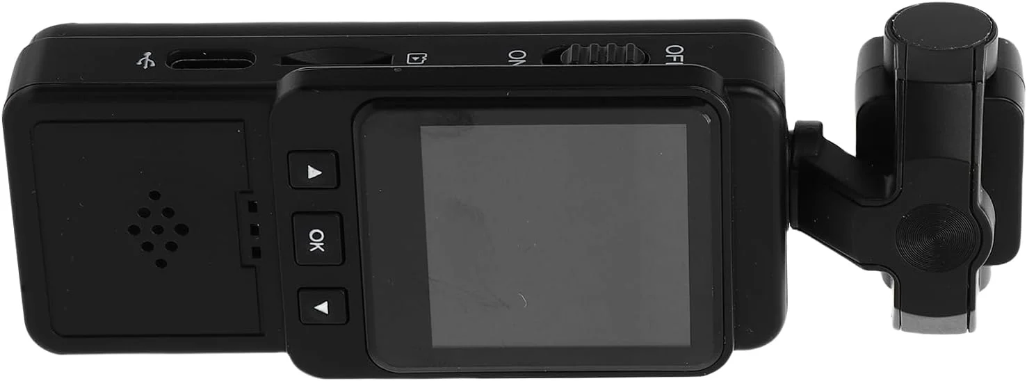 دوربین کوچک جیبی Oreilet، دوربین فیلمبرداری قابل حمل WiFi HD 1080P با لنز چرخشی 360 درجه و تشخیص حرکت، دوربین فیلمبرداری برای ورزش، مسافرت و اعمال قانون