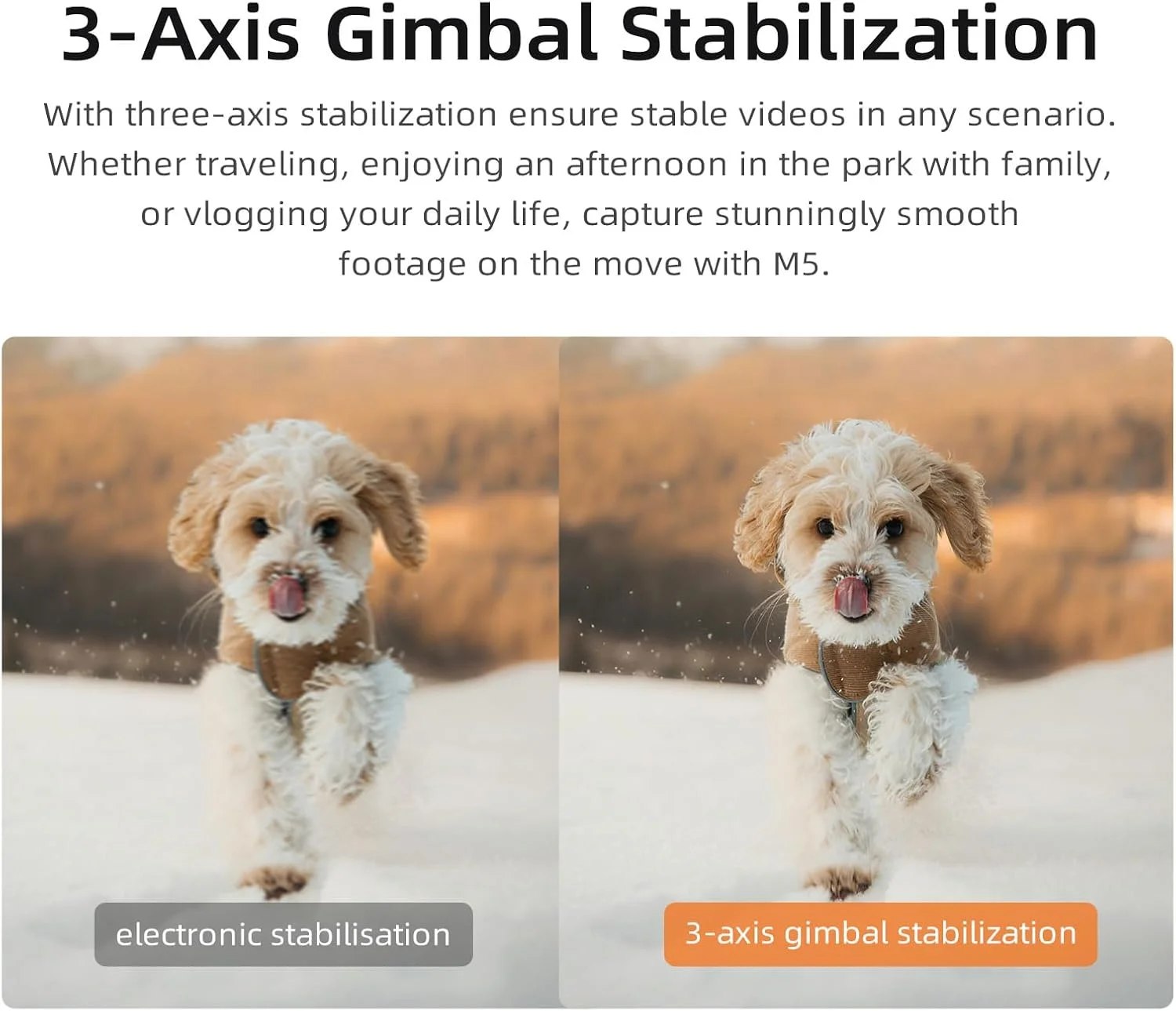 دوربین فیلمبرداری 5K مدل ORDRO M5 - دوربین فیلمبرداری دستی 4K با سرعت 60 فریم بر ثانیه، وای فای، دید در شب مادون قرمز، صفحه نمایش 3.5 اینچی، تثبیت کننده 3 محوره، لنز چرخان 180 درجه، دوربین قابل حمل با کارت 64 گیگابایتی