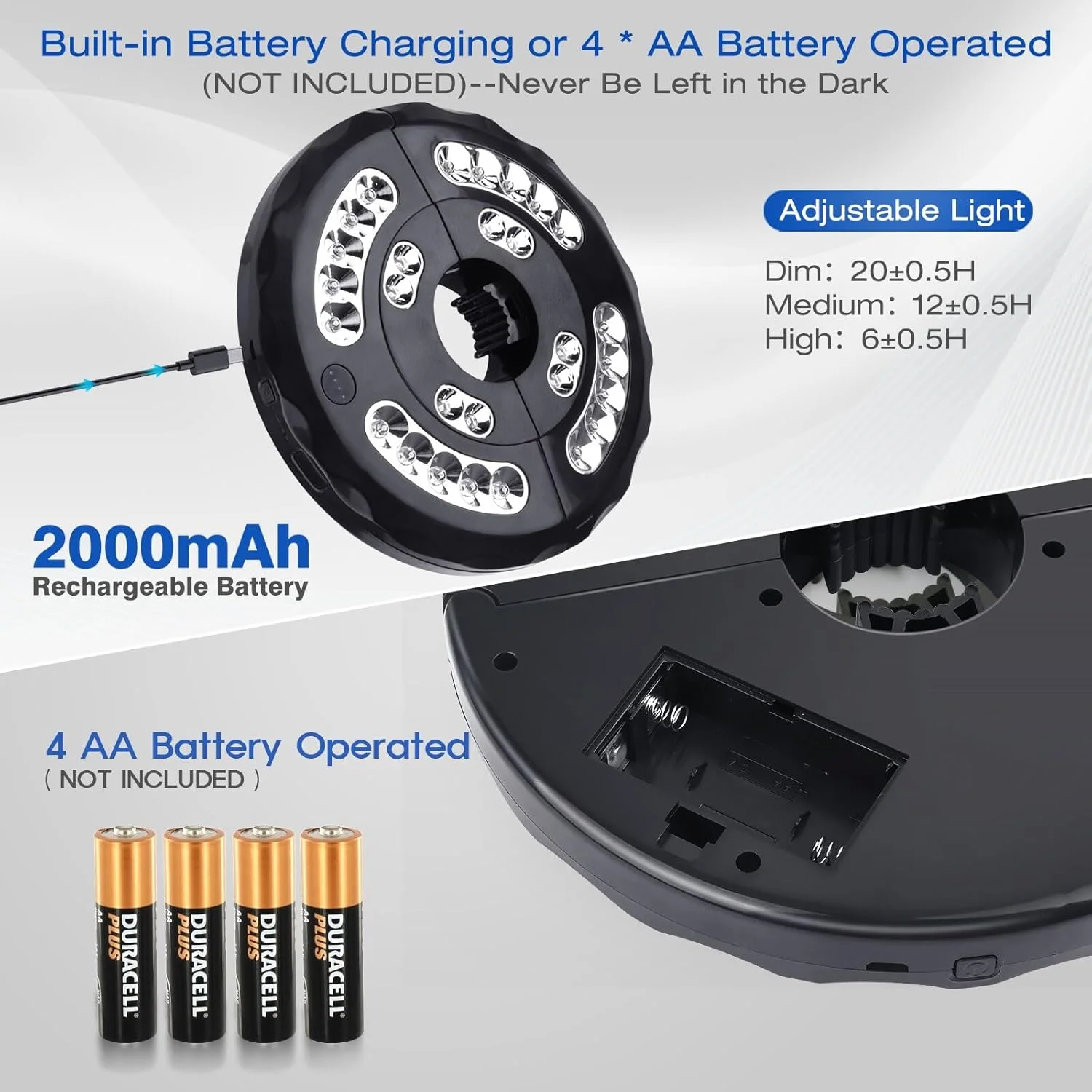 چراغ چتر آفتابی قابل شارژ سفید یخی با 3 حالت نورپردازی بدون سیم، چراغ میله چتر برای چترهای آفتابی پاسیو، چادرهای کمپینگ چراغ چتر آفتابی قابل شارژ سفید یخی با 3 حالت نورپردازی بدون سیم، چراغ میله چتر برای چترهای آفتابی پاسیو، چادرهای کمپینگ