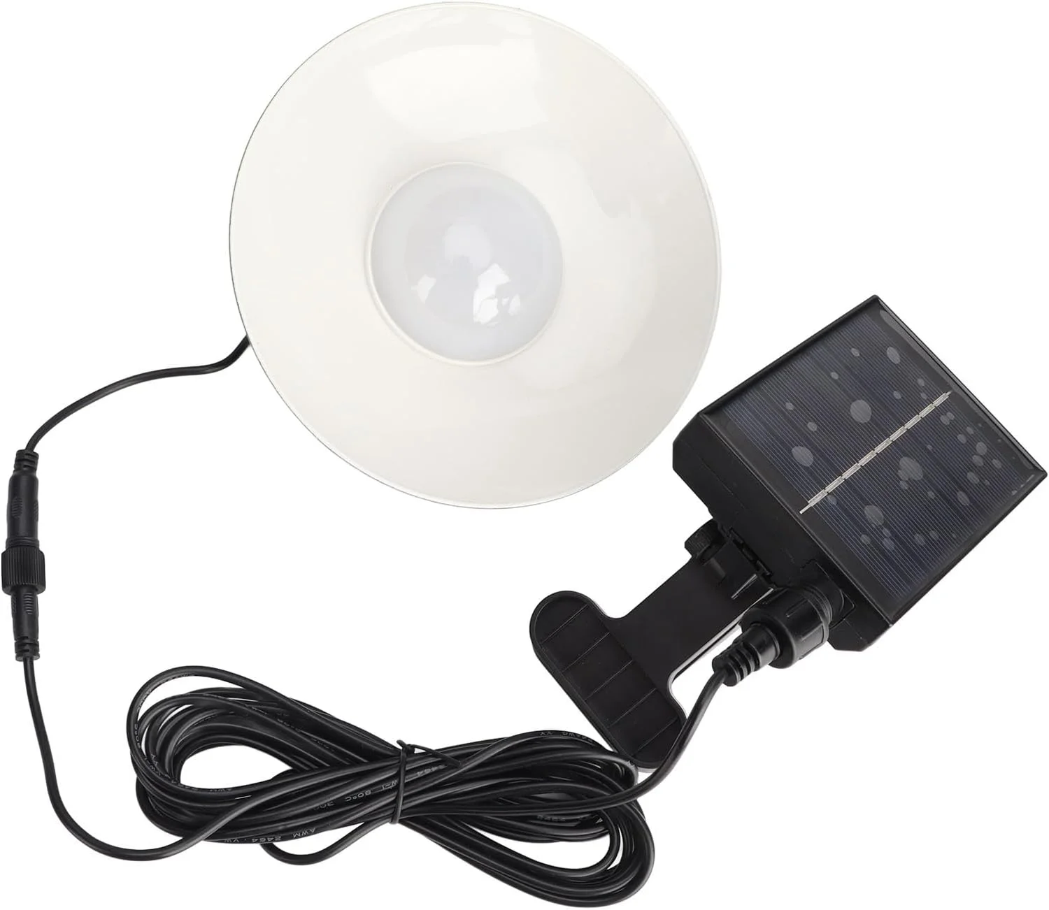 چراغ های چتری خورشیدی IP65 ضد آب با روشنایی قابل تنظیم LED چراغ های پاسیو بیرونی برای کمپینگ (نور گرم)