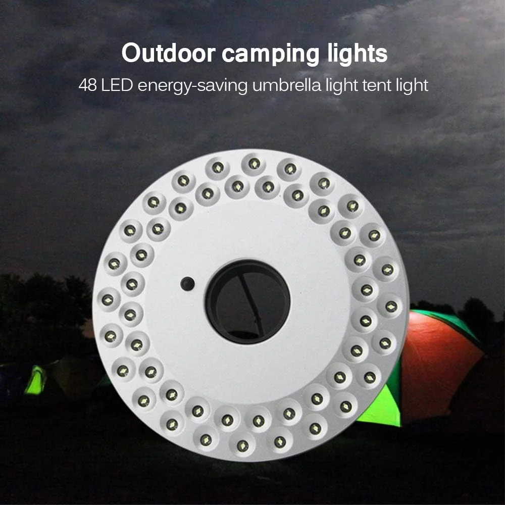 چراغ چتری فضای باز zaizai با 48 LED، چراغ چتری بی سیم با 3 حالت نورپردازی، چراغ چتری با باتری برای پاسیو، باغ، چادر چراغ چتری فضای باز zaizai با 48 LED، چراغ چتری بی سیم با 3 حالت نورپردازی، چراغ چتری با باتری برای پاسیو، باغ، چادر