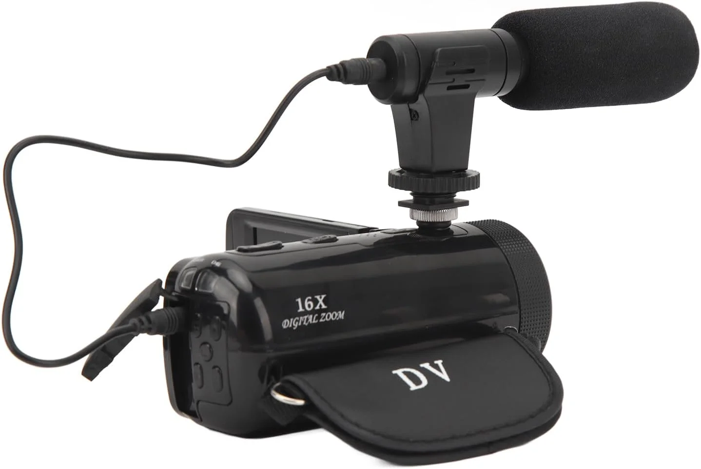 دوربین فیلمبرداری دیجیتال Sorandy 1080P 16MP با صفحه نمایش چرخان 2.4 اینچی، دوربین فیلمبرداری، ضبط کننده زوم دیجیتال 16 برابر