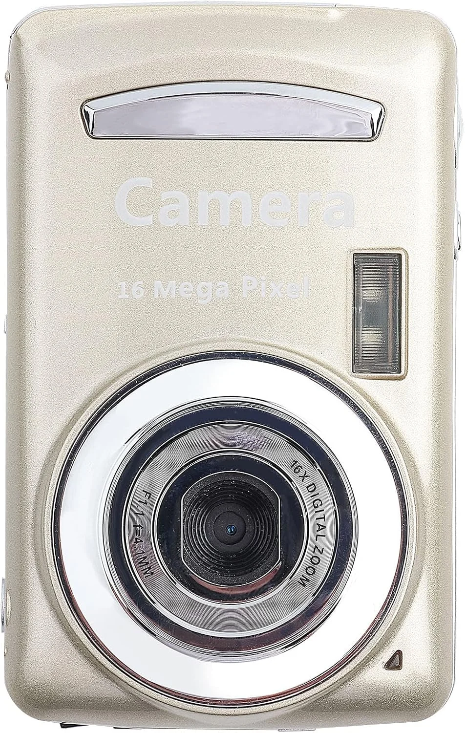 دوربین فیلمبرداری دیجیتال 16 مگاپیکسلی با زوم 16 برابر، کیفیت 720P و سرعت 30 فریم بر ثانیه، دوربین ورزشی با کیفیت بالا، دوربین دیجیتال کوچک مناسب فضای باز (طلایی)