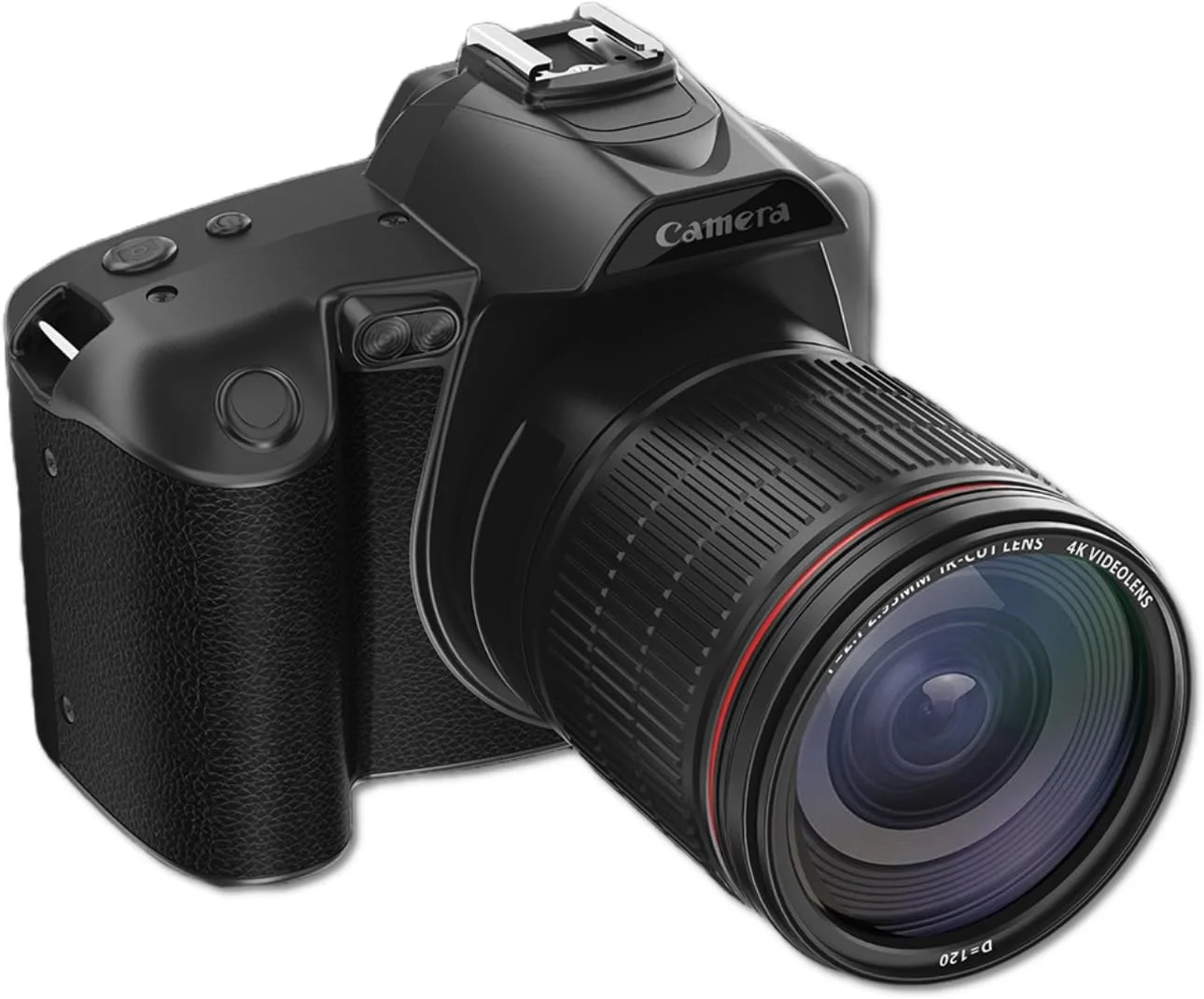 دوربین فیلمبرداری 4K برای یوتیوب، دوربین دیجیتال دید در شب IPS HD 64 مگاپیکسلی 3 اینچی برای عکاسی وای فای، دوربین فیلمبرداری با زوم دیجیتال 16 برابر