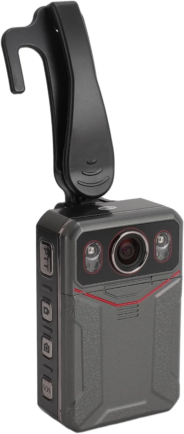 دوربین فیلمبرداری پوشیدنی 4K، GPS، ضد آب IP68 با باتری 3300mAh برای انجام وظیفه