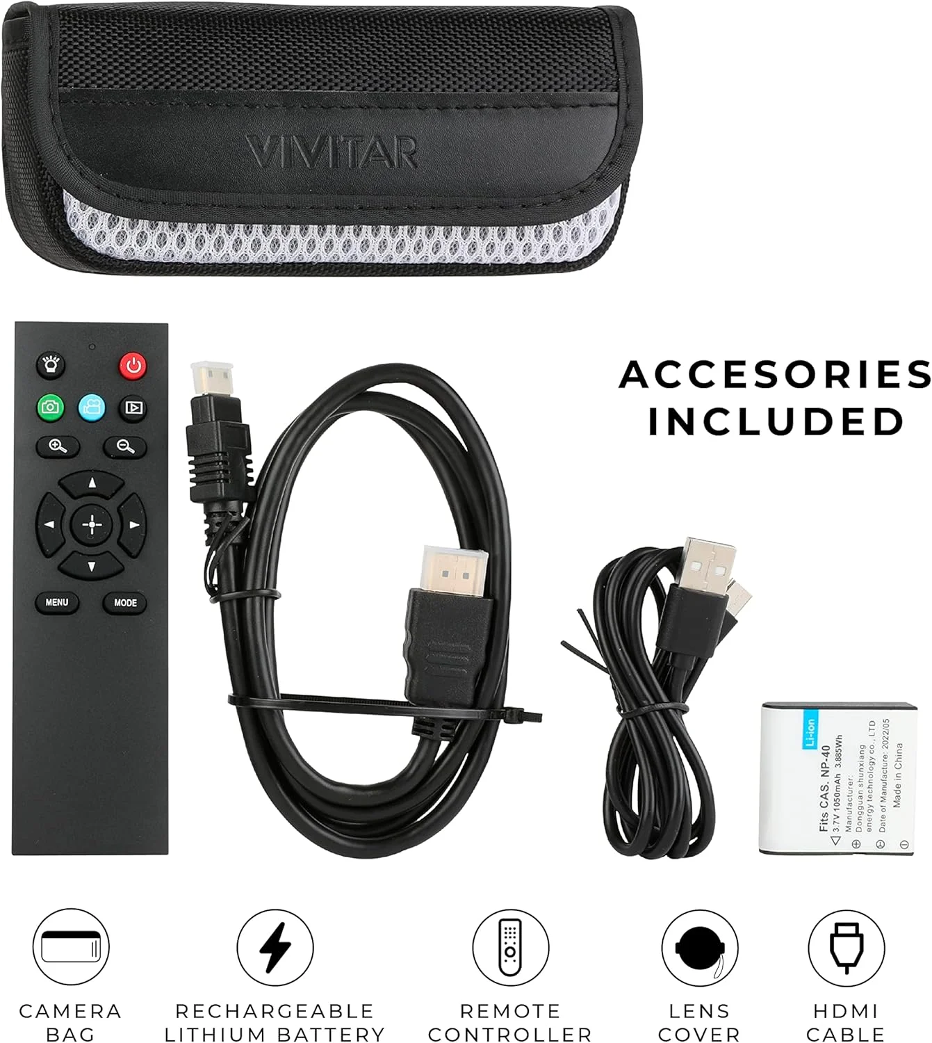 دوربین فیلمبرداری 4K ویویتار، دوربین فیلمبرداری Ultra HD Wi-Fi، زوم دیجیتال 18 برابر، ضبط کننده ویدیویی IPS 3 اینچی، دید در شب، دوربین ولاگ با اتصال میکروفون 3.5 میلی متری، قابل شارژ، اسلات کارت SD دوربین فیلمبرداری 4K ویویتار، دوربین فیلمبرداری Ultra HD Wi-Fi، زوم دیجیتال 18 برابر، ضبط کننده ویدیویی IPS 3 اینچی، دید در شب، دوربین ولاگ با اتصال میکروفون 3.5 میلی متری، قابل شارژ، اسلات کارت SD