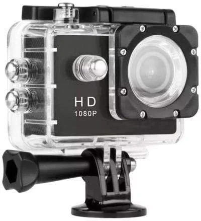 دوربین ورزشی اکشن ضد آب استار فول اچ دی 1080P با صفحه نمایش 2.0 اینچی، دوربین DVR برای کلاه ایمنی، لنز عریض 120 درجه برای دوچرخه، موتور سیکلت، غواصی، شنا، اسکی - مشکی دوربین ورزشی اکشن ضد آب استار فول اچ دی 1080P با صفحه نمایش 2.0 اینچی، دوربین DVR برای کلاه ایمنی، لنز عریض 120 درجه برای دوچرخه، موتور سیکلت، غواصی، شنا، اسکی - مشکی