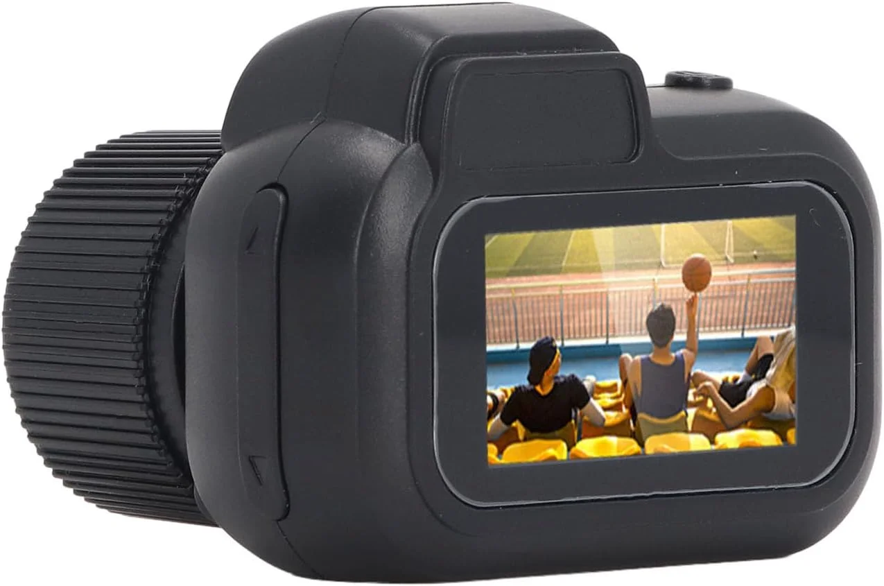 دوربین دیجیتال 1080P 2MP مینی DV DVR، دوربین فیلمبرداری فشرده قابل شارژ کودکان برای عکاسی و فیلمبرداری، صفحه نمایش رنگی HD 0.96 اینچی و میکرو USB، طراحی فوق العاده سبک