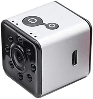 دوربین فیلمبرداری دیجیتال فوق مینی Wyanlin SQ13 با WiFi و کیفیت 1080P و 30 فریم در ثانیه به همراه قاب ضد آب 30 متری و پشتیبانی از دید در شب IR (مشکی) Wyanlin (رنگ: نقره ای)