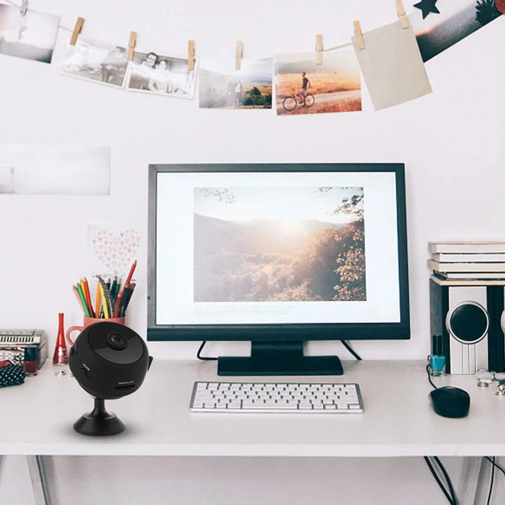 دوربین فیلمبرداری بی سیم دید در شب با تشخیص حرکت و پوشش گسترده 150 درجه و عملکرد پایدار