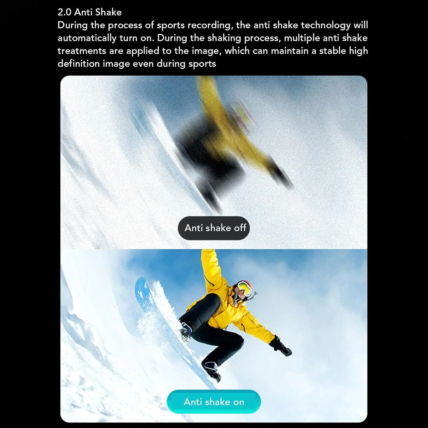 دوربین فیلمبرداری 4K، دوربین فیلمبرداری WiFi نصب شده روی سر، دوربین پوشیدنی بدون لرزش 60 فریم بر ثانیه با زاویه دید عریض 130 درجه، دارای باتری قابل شارژ 1600 میلی آمپر ساعتی دوربین فیلمبرداری 4K، دوربین فیلمبرداری WiFi نصب شده روی سر، دوربین پوشیدنی بدون لرزش 60 فریم بر ثانیه با زاویه دید عریض 130 درجه، دارای باتری قابل شارژ 1600 میلی آمپر ساعتی