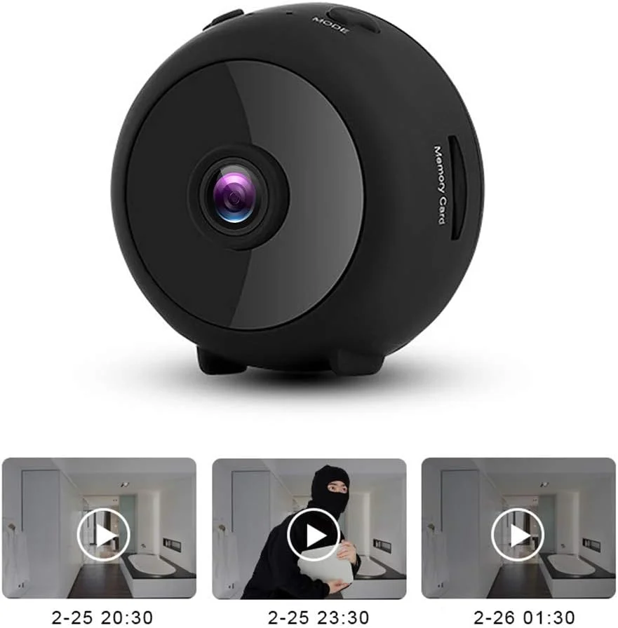 دوربین فیلمبرداری بی سیم دید در شب با تشخیص حرکت و پوشش گسترده 150 درجه و عملکرد پایدار