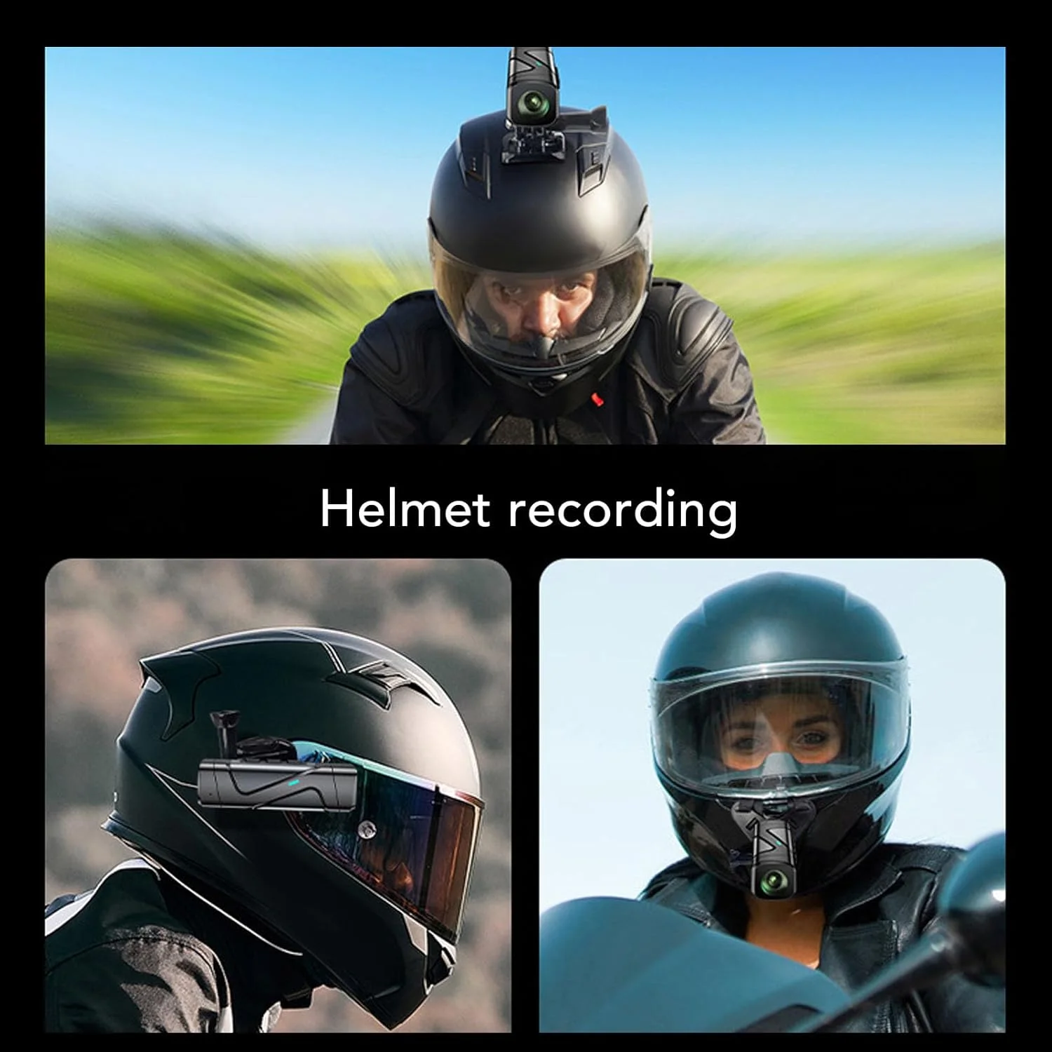 دوربین فیلمبرداری 4K، دوربین فیلمبرداری WiFi نصب شده روی سر، دوربین پوشیدنی بدون لرزش 60 فریم بر ثانیه با زاویه دید عریض 130 درجه، دارای باتری قابل شارژ 1600 میلی آمپر ساعتی دوربین فیلمبرداری 4K، دوربین فیلمبرداری WiFi نصب شده روی سر، دوربین پوشیدنی بدون لرزش 60 فریم بر ثانیه با زاویه دید عریض 130 درجه، دارای باتری قابل شارژ 1600 میلی آمپر ساعتی