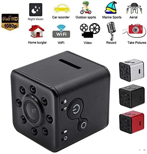 دوربین فیلمبرداری دیجیتال فوق مینی Wyanlin SQ13 با WiFi و کیفیت 1080P و 30 فریم در ثانیه به همراه قاب ضد آب 30 متری و پشتیبانی از دید در شب IR (مشکی) Wyanlin (رنگ: نقره ای) دوربین فیلمبرداری دیجیتال فوق مینی Wyanlin SQ13 با WiFi و کیفیت 1080P و 30 فریم در ثانیه به همراه قاب ضد آب 30 متری و پشتیبانی از دید در شب IR (مشکی) Wyanlin (رنگ: نقره ای)
