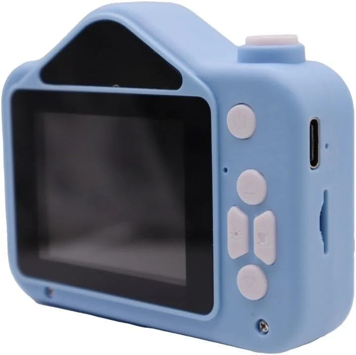 دوربین کودکانه YU WELL، هدیه ای برای کودکان 4 تا 8 سال | دوربین های ضد ضربه، هدیه ای عالی | دوربین فیلمبرداری کوچک کودکانه | با پوسته سیلیکونی نرم | برای بازی در فضای باز (آبی، سیلیکونی) دوربین کودکانه YU WELL، هدیه ای برای کودکان 4 تا 8 سال | دوربین های ضد ضربه، هدیه ای عالی | دوربین فیلمبرداری کوچک کودکانه | با پوسته سیلیکونی نرم | برای بازی در فضای باز (آبی، سیلیکونی)