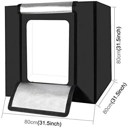 لایت باکس استودیوی عکس PULUZ 80cm سافت باکس 80W نور سفید، جعبه چادر عکاسی استودیو و پس زمینه های عکاسی لایت باکس استودیوی عکس PULUZ 80cm سافت باکس 80W نور سفید، جعبه چادر عکاسی استودیو و پس زمینه های عکاسی
