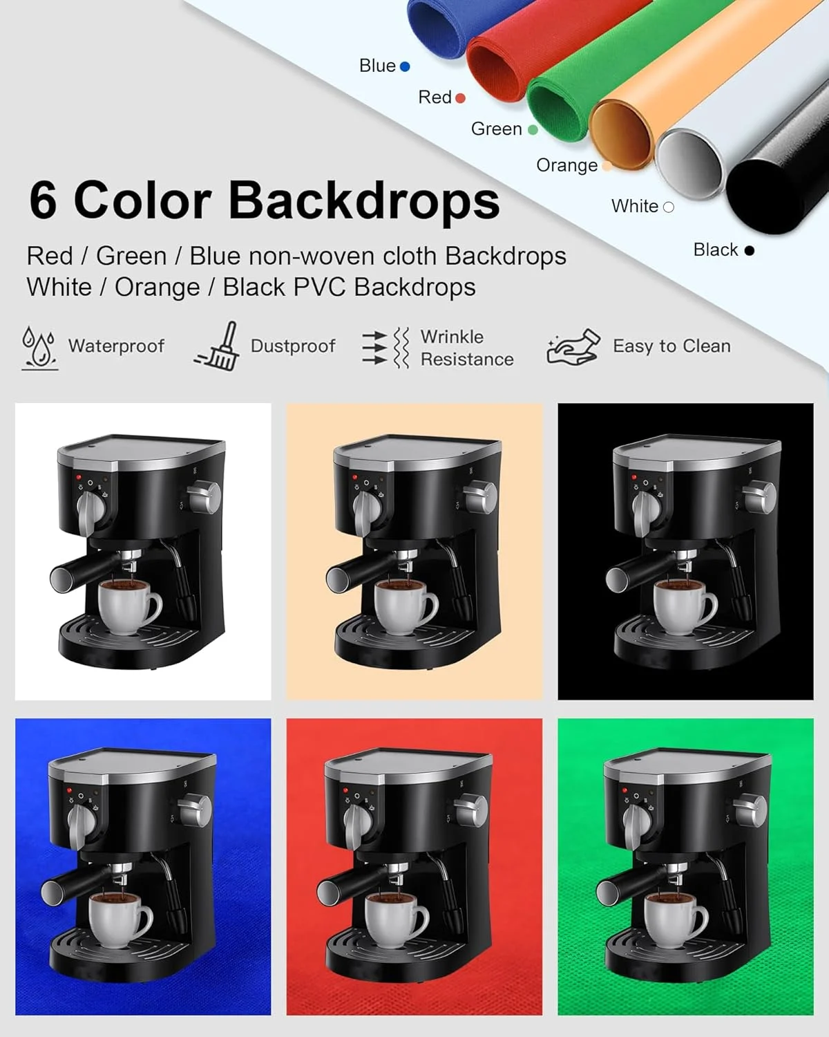 جعبه نور عکاسی PULUZ، جعبه نور بزرگ 60x60 سانتی متر با 120 مهره LED، CRI >95، کیت چادر عکاسی قابل حمل حرفه ای با 6 پس زمینه رنگی برای عکاسی محصول جعبه نور عکاسی PULUZ، جعبه نور بزرگ 60x60 سانتی متر با 120 مهره LED، CRI >95، کیت چادر عکاسی قابل حمل حرفه ای با 6 پس زمینه رنگی برای عکاسی محصول