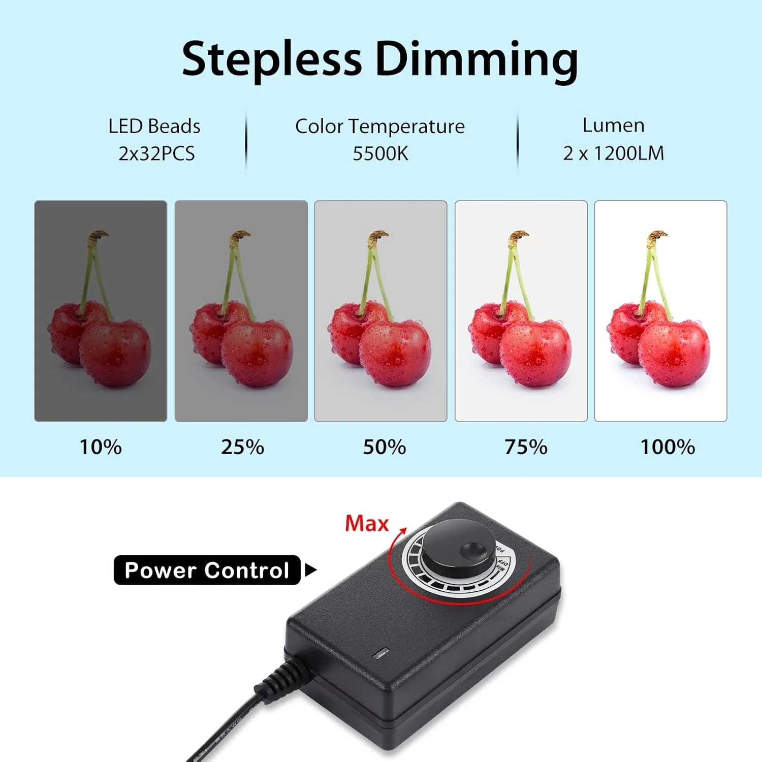 جعبه نور عکاسی PULUZ 40 سانتی متری، جعبه عکس قابل حمل تاشو، استودیوی عکس، چادر نورپردازی با نور قابل تنظیم و 2x32 چراغ LED و 6 پس زمینه عکس جعبه نور عکاسی PULUZ 40 سانتی متری، جعبه عکس قابل حمل تاشو، استودیوی عکس، چادر نورپردازی با نور قابل تنظیم و 2x32 چراغ LED و 6 پس زمینه عکس