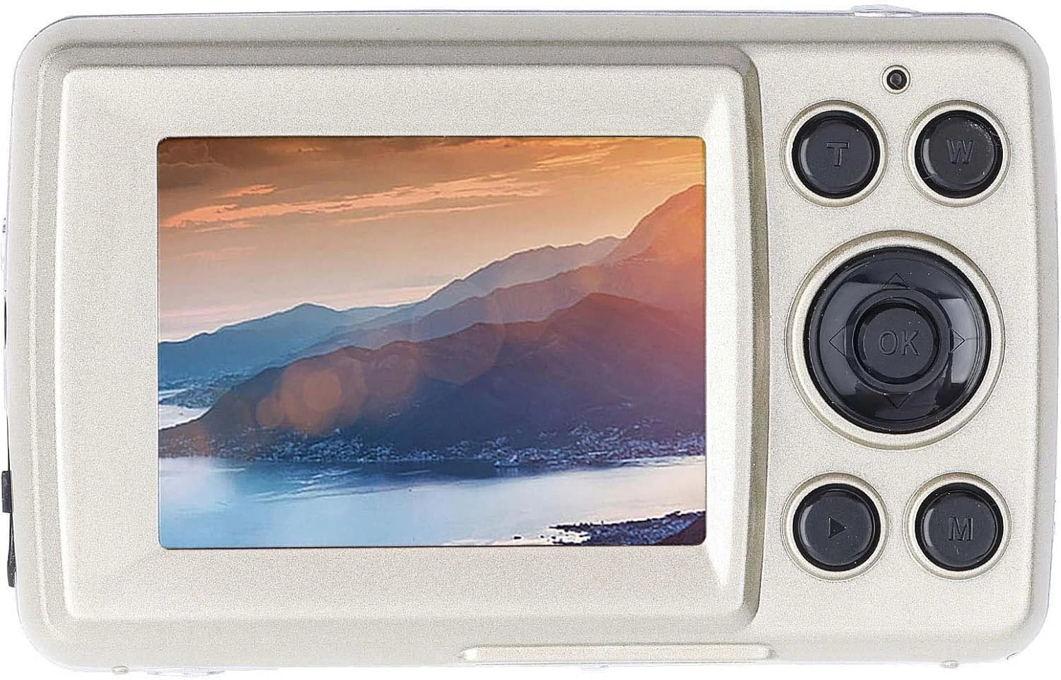 دوربین دیجیتال POCREATION، دوربین فیلمبرداری 5 مگاپیکسلی 720P 30FPS با صفحه نمایش LCD 2.4 اینچی، دوربین دیجیتال فشرده با زوم 16X HD Mini برای ضبط در فضای باز (طلایی) دوربین دیجیتال POCREATION، دوربین فیلمبرداری 5 مگاپیکسلی 720P 30FPS با صفحه نمایش LCD 2.4 اینچی، دوربین دیجیتال فشرده با زوم 16X HD Mini برای ضبط در فضای باز (طلایی)