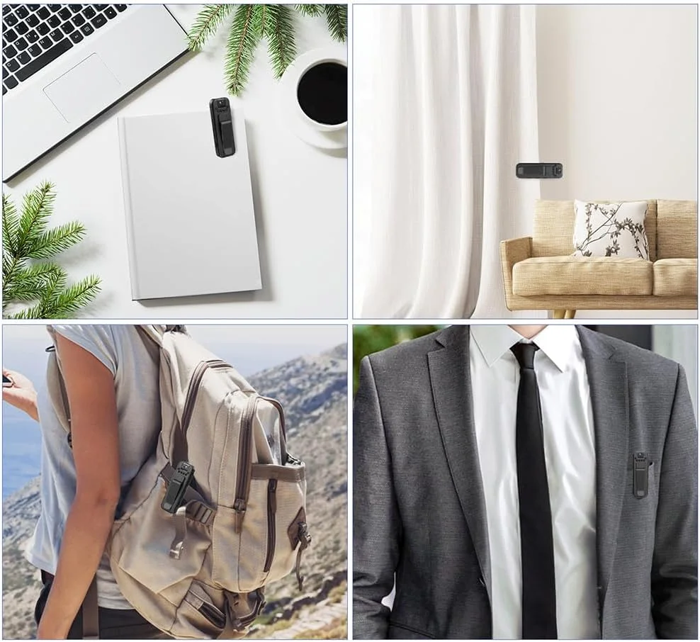 دوربین فیلمبرداری دیجیتال قابل حمل HD 1080P با گیره پشتی، دید در شب مادون قرمز، دوربین فیلمبرداری مینیاتوری تشخیص حرکت، دوربین فیلمبرداری ورزشی در فضای باز DV DVR نظارت تصویری دوربین فیلمبرداری دیجیتال قابل حمل HD 1080P با گیره پشتی، دید در شب مادون قرمز، دوربین فیلمبرداری مینیاتوری تشخیص حرکت، دوربین فیلمبرداری ورزشی در فضای باز DV DVR نظارت تصویری