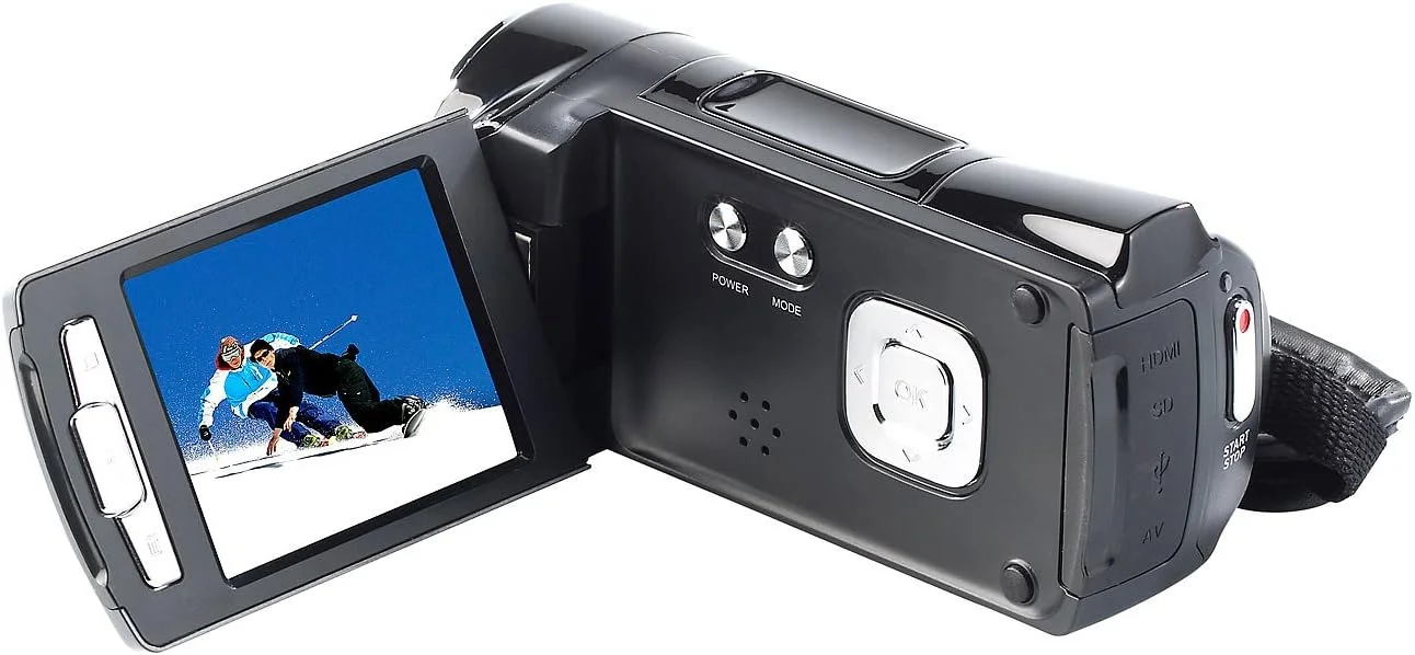 دوربین فیلمبرداری جیبی Somikon DV-812.HD، مشکی دوربین فیلمبرداری جیبی Somikon DV-812.HD، مشکی