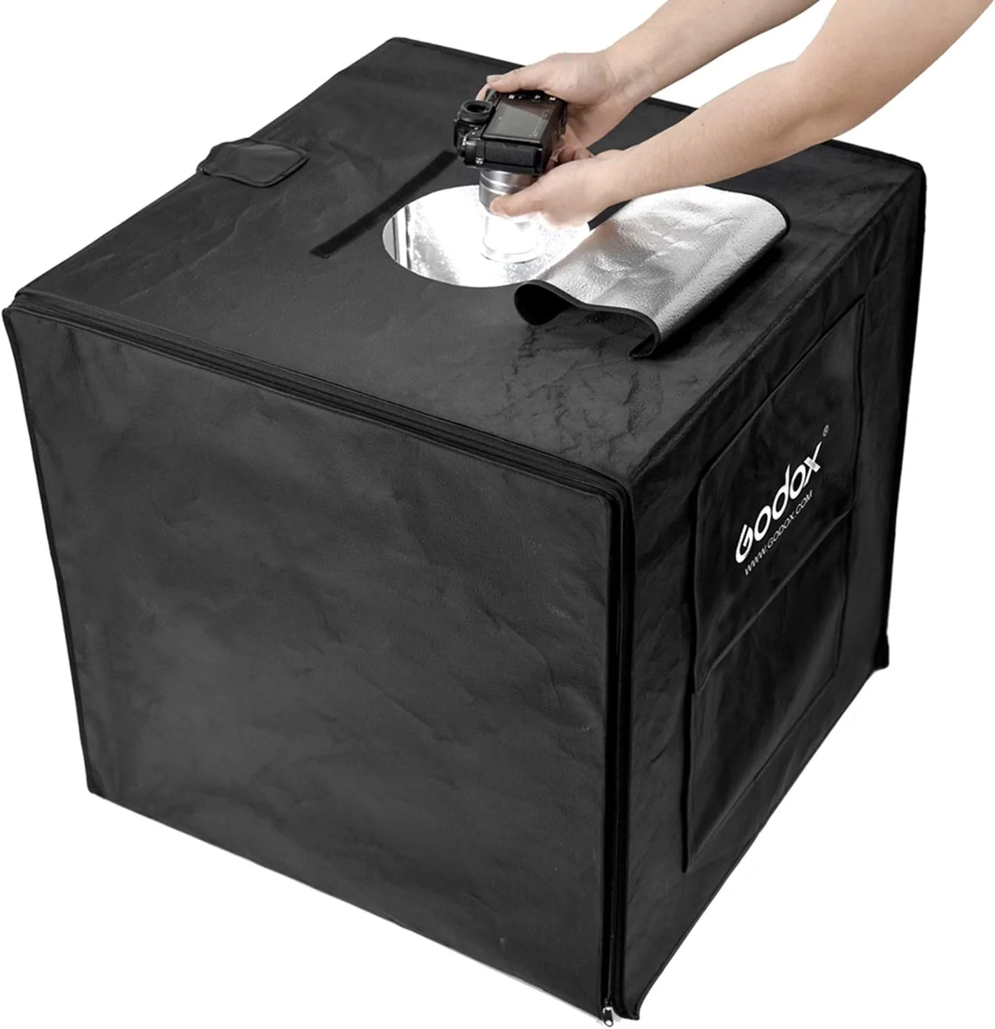 جعبه استودیوی عکس قابل حمل گودکس LST80 - چادرهای عکاسی با منبع نور سه گانه LED جعبه استودیوی عکس قابل حمل گودکس LST80 - چادرهای عکاسی با منبع نور سه گانه LED