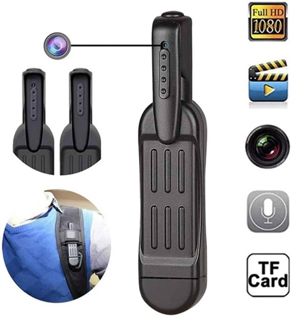 دوربین فیلمبرداری مینی DV دیجیتال SKEIDO با رزولوشن 1080P، زوم اپتیکال 721 و اندازه صفحه نمایش نامشخص - T189 دوربین فیلمبرداری مینی DV دیجیتال SKEIDO با رزولوشن 1080P، زوم اپتیکال 721 و اندازه صفحه نمایش نامشخص - T189