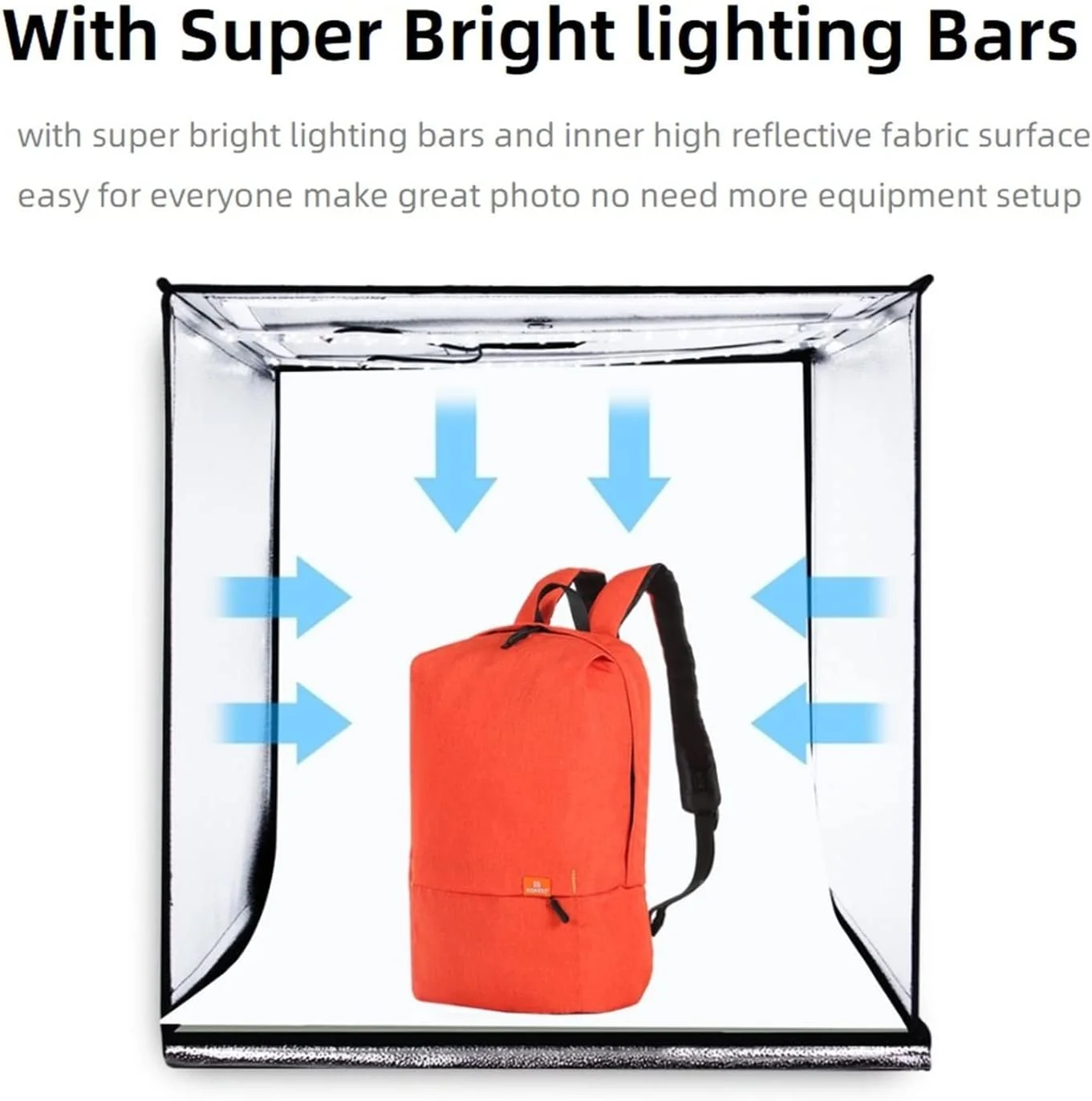 جعبه نور SKEIDO 60 * 60 سانتی متر، استودیوی عکس LED کوچک، جعبه نرم، جعبه های عکاسی، سافت باکس تاشو، کیت جعبه چادر نورپردازی استودیو جعبه نور SKEIDO 60 * 60 سانتی متر، استودیوی عکس LED کوچک، جعبه نرم، جعبه های عکاسی، سافت باکس تاشو، کیت جعبه چادر نورپردازی استودیو