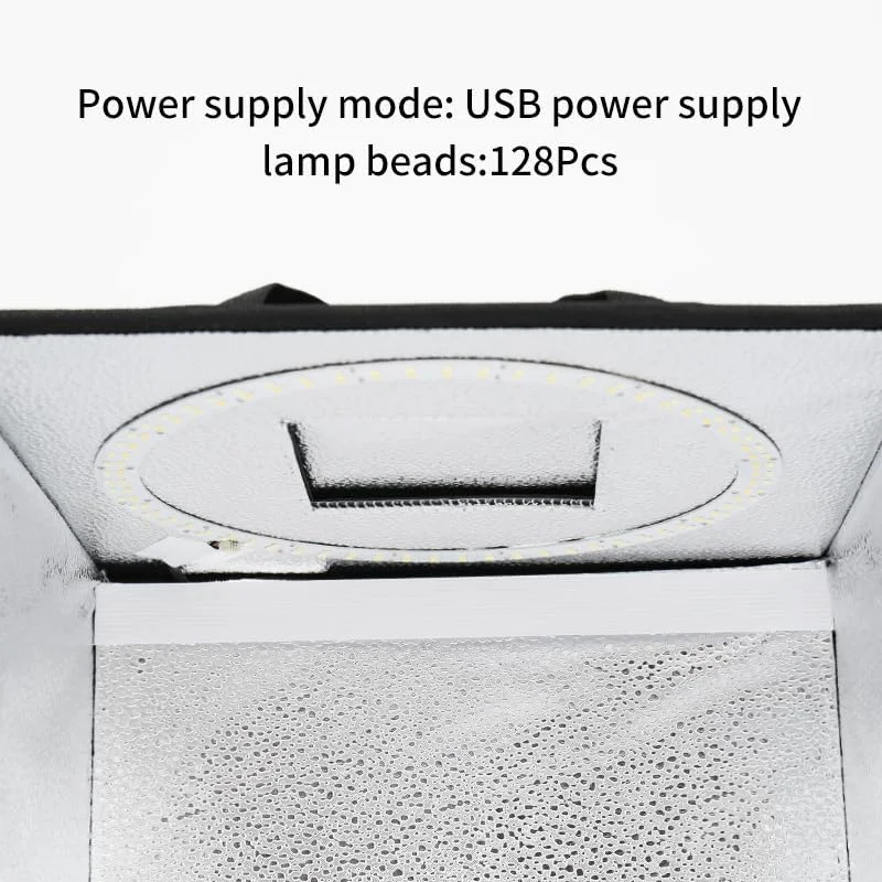 جعبه میز عکاسی AECAM - جعبه های نرم تاشو قابل حمل با نور قابل تنظیم، استودیوی نور عکس با 5 پس زمینه (40x40 سانتی متر) جعبه میز عکاسی AECAM - جعبه های نرم تاشو قابل حمل با نور قابل تنظیم، استودیوی نور عکس با 5 پس زمینه (40x40 سانتی متر)