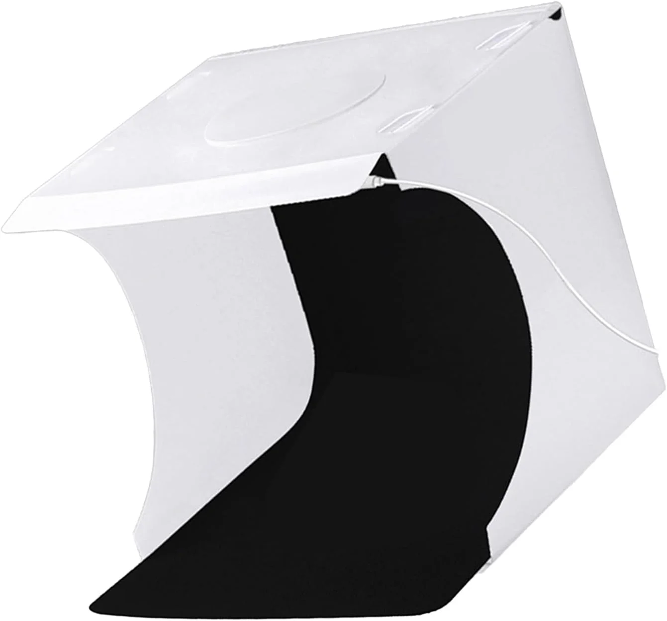 تجهیزات استودیوی عکس تاشو مینیاتوری با پس زمینه 6 رنگ، سافت باکس، لایت باکس حرفه ای برای جواهرات، چادر استودیویی LED برای تجارت الکترونیک