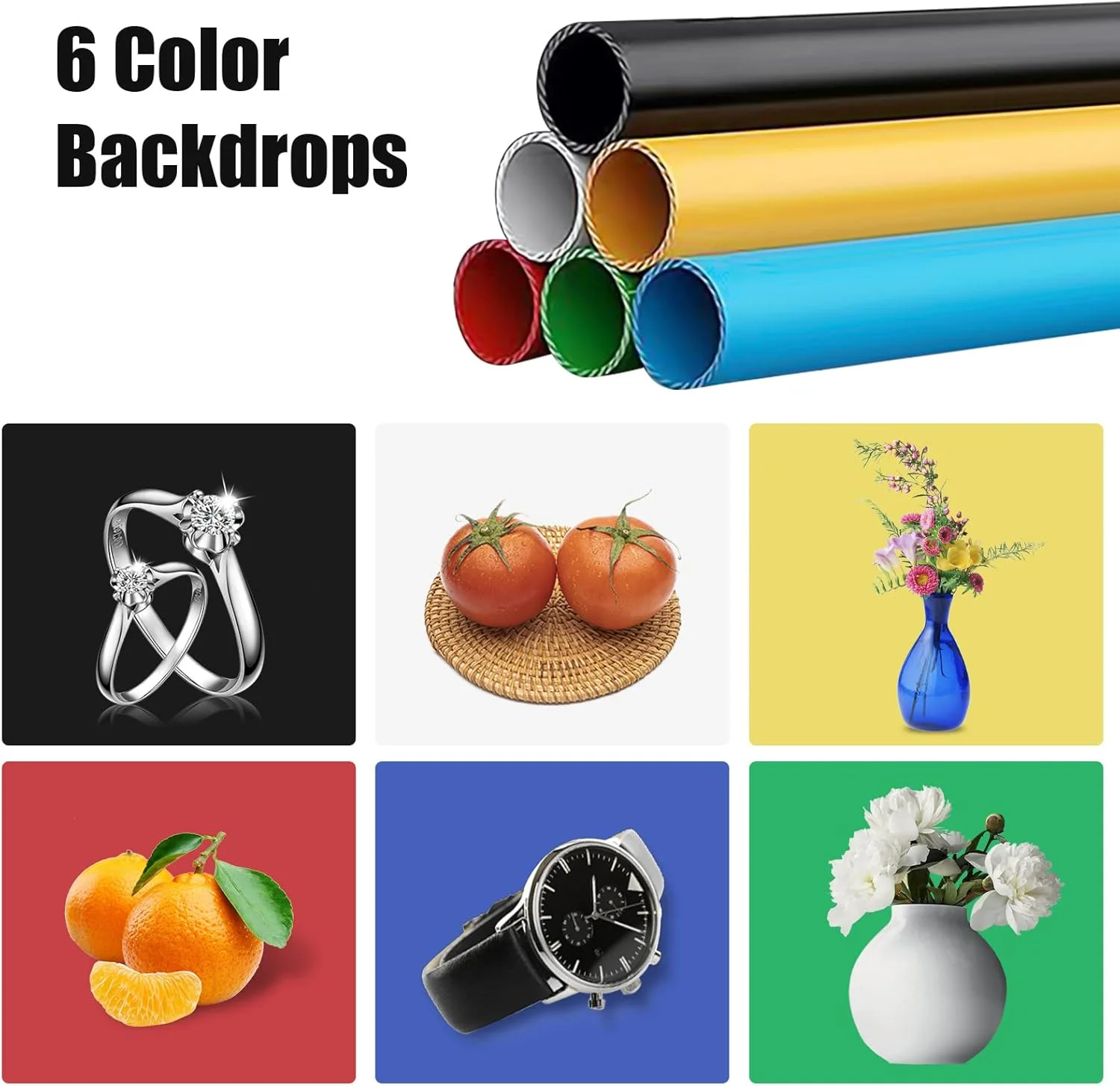 لایت باکس عکاسی کوچک قابل حمل Labymos 25 X 25 سانتی متر با 6 پس زمینه و منبع تغذیه USB لایت باکس عکاسی کوچک قابل حمل Labymos 25 X 25 سانتی متر با 6 پس زمینه و منبع تغذیه USB