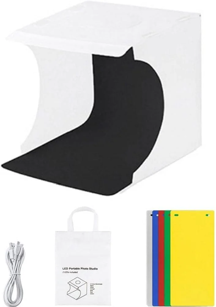 جعبه استودیوی عکس قابل حمل OOPP، کیت پس زمینه عکاسی چادر نور کوچک