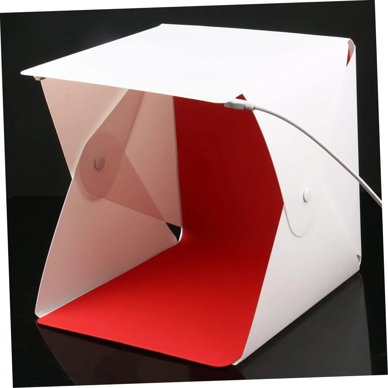 جعبه استودیویی عکاسی قابل حمل OSALADI با چراغ های تاشو برای چادر مینیاتوری