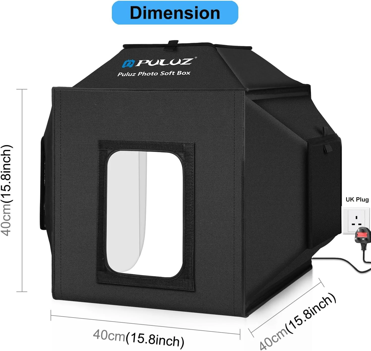 جعبه نور استودیویی قابل حمل ارتقا یافته نیونتور، 40cm x 40cm کیت چادر عکاسی تاشو با قابلیت تنظیم نور حرفه ای با CRI>95، 480 چراغ LED و 4 پس زمینه PVC رنگی برای عکاسی از جواهرات و محصولات جعبه نور استودیویی قابل حمل ارتقا یافته نیونتور، 40cm x 40cm کیت چادر عکاسی تاشو با قابلیت تنظیم نور حرفه ای با CRI>95، 480 چراغ LED و 4 پس زمینه PVC رنگی برای عکاسی از جواهرات و محصولات