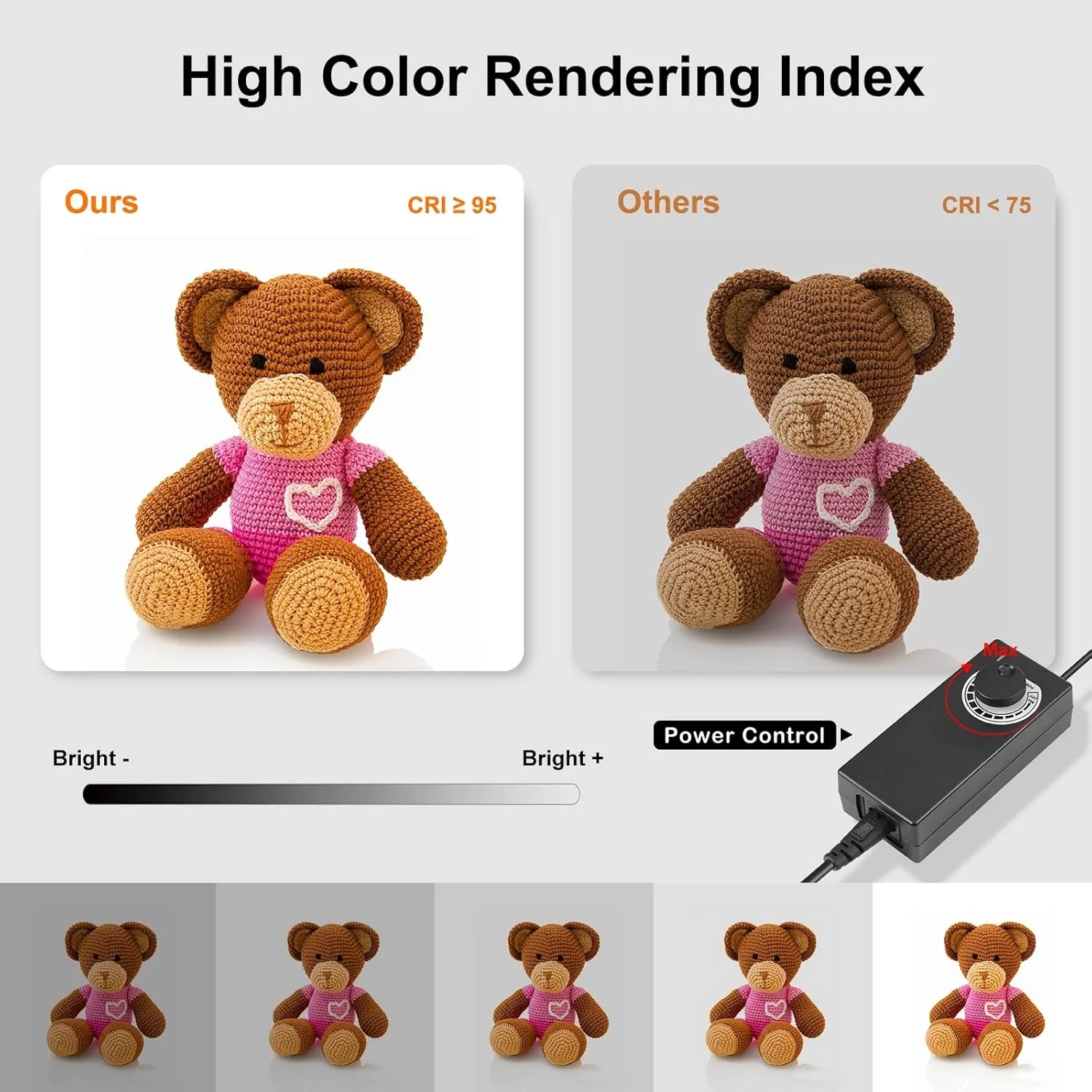 جعبه نور استودیویی قابل حمل ارتقا یافته نیونتور، 40cm x 40cm کیت چادر عکاسی تاشو با قابلیت تنظیم نور حرفه ای با CRI>95، 480 چراغ LED و 4 پس زمینه PVC رنگی برای عکاسی از جواهرات و محصولات جعبه نور استودیویی قابل حمل ارتقا یافته نیونتور، 40cm x 40cm کیت چادر عکاسی تاشو با قابلیت تنظیم نور حرفه ای با CRI>95، 480 چراغ LED و 4 پس زمینه PVC رنگی برای عکاسی از جواهرات و محصولات