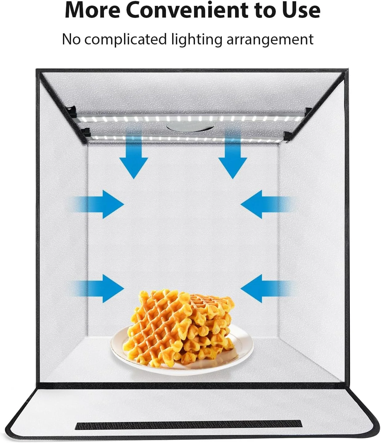 جعبه نور تاشو LED برای استودیو عکس رومیزی Pepisky، سافت باکس 40*40*40 سانتی متر، 3200K-5500K با قابلیت تنظیم نور پیوسته، 168 عدد لامپ LED، 3 حالت نور با 6 پس زمینه رنگی، پارچه نرم و گیره تلفن جعبه نور تاشو LED برای استودیو عکس رومیزی Pepisky، سافت باکس 40*40*40 سانتی متر، 3200K-5500K با قابلیت تنظیم نور پیوسته، 168 عدد لامپ LED، 3 حالت نور با 6 پس زمینه رنگی، پارچه نرم و گیره تلفن