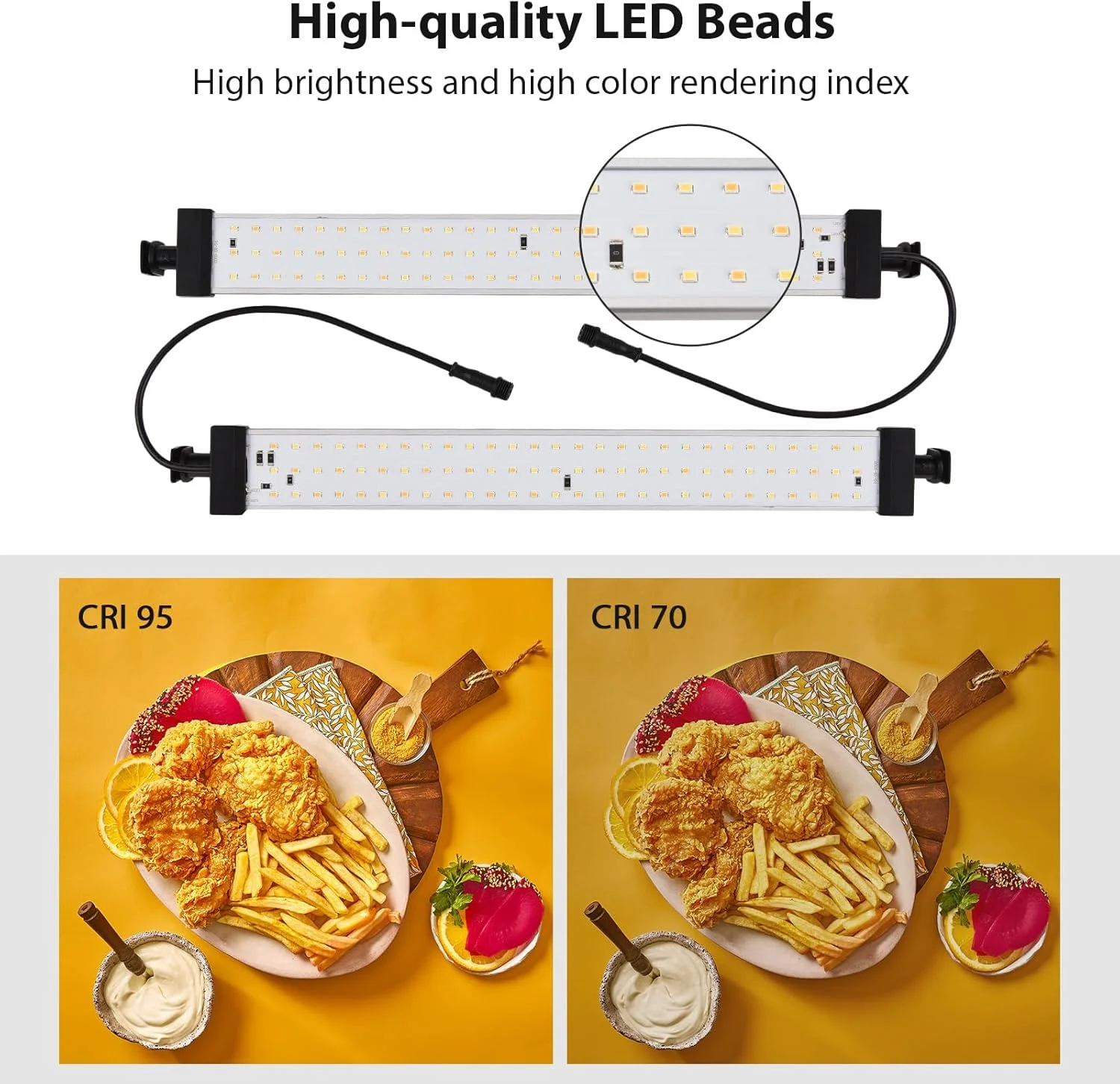 جعبه نور تاشو LED برای استودیو عکس رومیزی Pepisky، سافت باکس 40*40*40 سانتی متر، 3200K-5500K با قابلیت تنظیم نور پیوسته، 168 عدد لامپ LED، 3 حالت نور با 6 پس زمینه رنگی، پارچه نرم و گیره تلفن جعبه نور تاشو LED برای استودیو عکس رومیزی Pepisky، سافت باکس 40*40*40 سانتی متر، 3200K-5500K با قابلیت تنظیم نور پیوسته، 168 عدد لامپ LED، 3 حالت نور با 6 پس زمینه رنگی، پارچه نرم و گیره تلفن