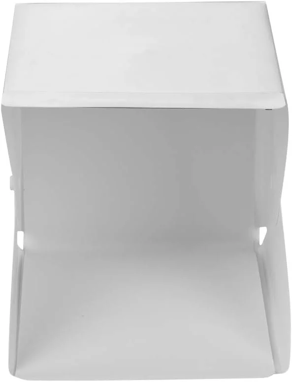 جعبه نور استودیویی LED تاشو قابل حمل 6000K چادر عکاسی با پس زمینه های سیاه و سفید منبع تغذیه USB برای جواهرات ساعت محصولات کوچک و اشیاء بی جان جعبه نور استودیویی LED تاشو قابل حمل 6000K چادر عکاسی با پس زمینه های سیاه و سفید منبع تغذیه USB برای جواهرات ساعت محصولات کوچک و اشیاء بی جان