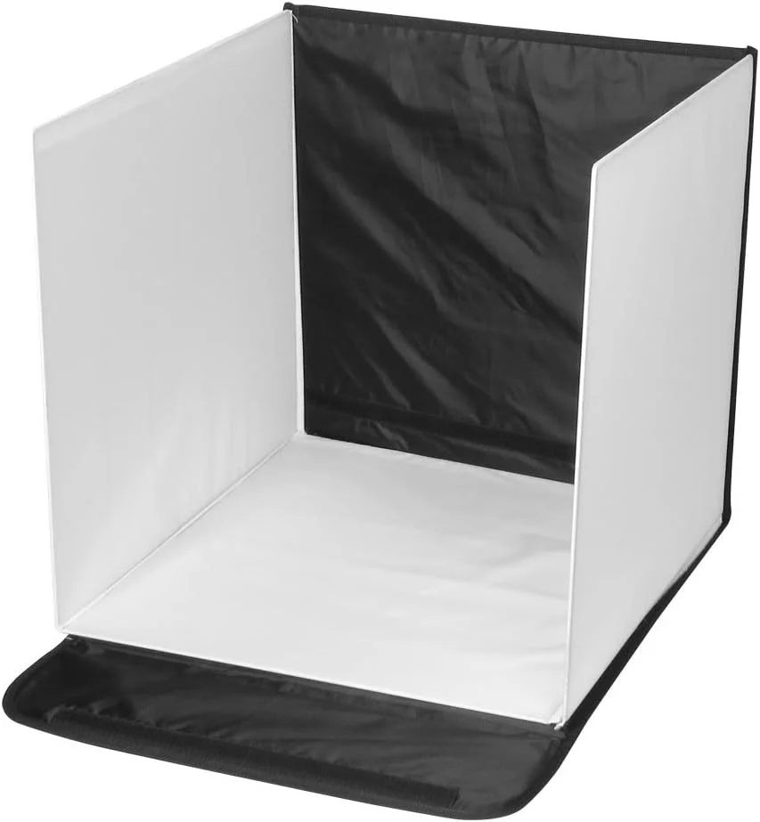 چادر نور استودیویی عکاسی 50x50 سانتی‌متری با 4 پس‌زمینه