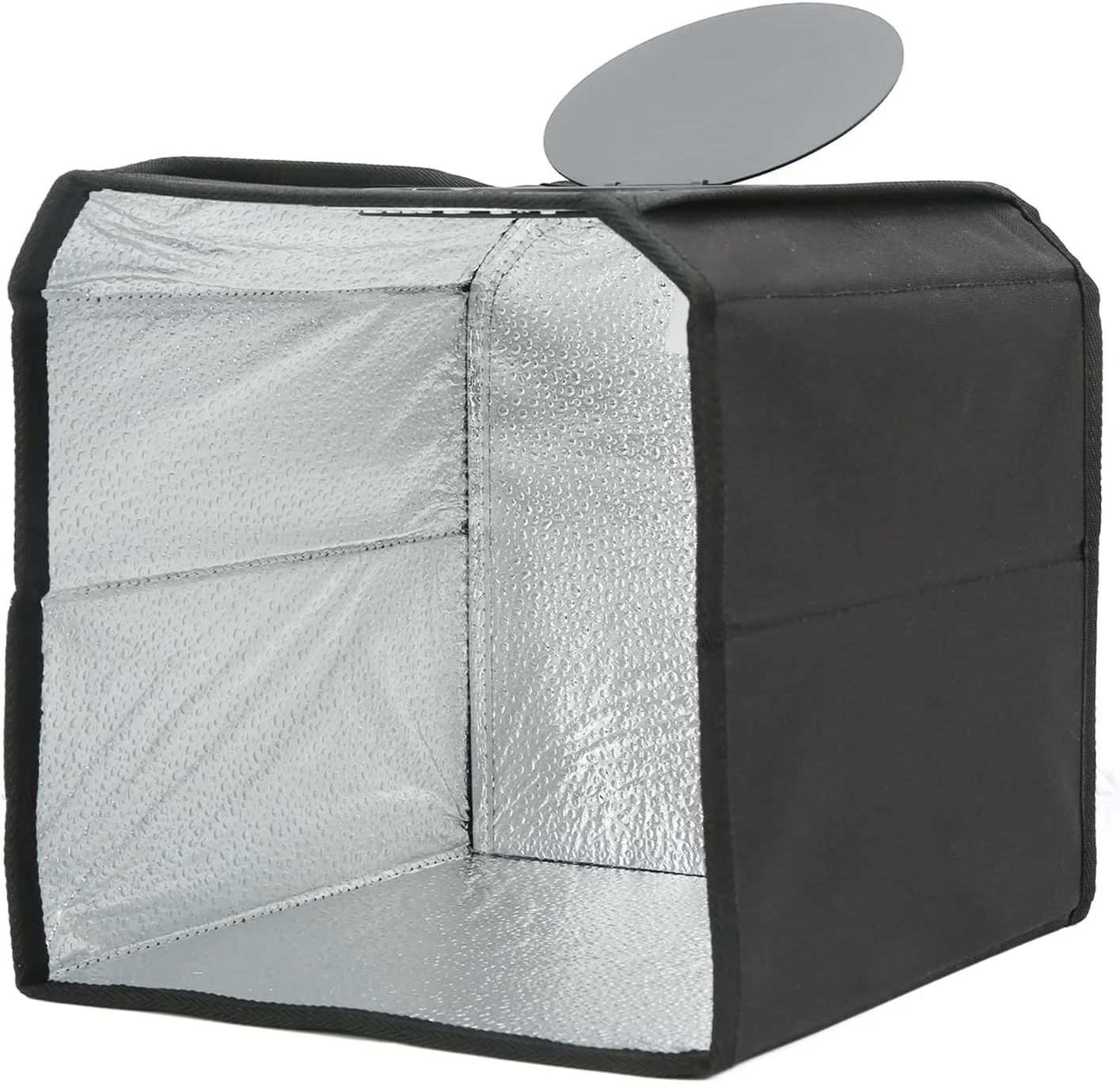 چادر نور قابل حمل، جعبه نور ال ای دی دوربین، جعبه استودیویی با قابلیت تنظیم نور، چند پنجره، مهره لامپ پچینگ، با دوشاخه USB، برای عکاسی (25 سانتی متر)