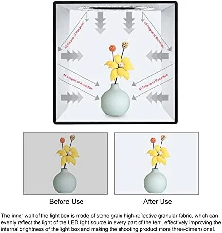 جعبه استودیوی نورپردازی عکس تاشو و قابل حمل SWISSO با پس زمینه 12 رنگ، سایز: 25cm x 25cm x 25cm (مشکی) جعبه استودیوی نورپردازی عکس تاشو و قابل حمل SWISSO با پس زمینه 12 رنگ، سایز: 25cm x 25cm x 25cm (مشکی)
