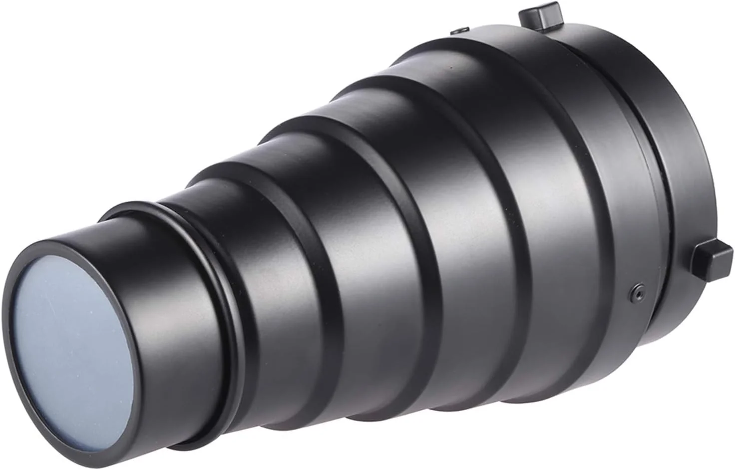 مخروطی فلزی Fawoonu به همراه شبکه لانه زنبوری و کیت فیلتر رنگی 5 عددی برای فلاش استودیویی Bowens Mount Monolight Photography