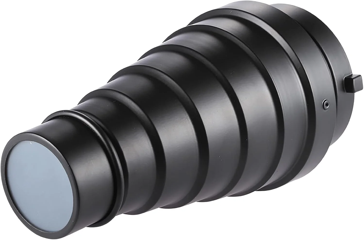 مخروطی نور فلزی Domary به همراه شبکه لانه زنبوری و کیت فیلتر رنگی 5 عددی برای فلاش استودیویی مانت بوئنز