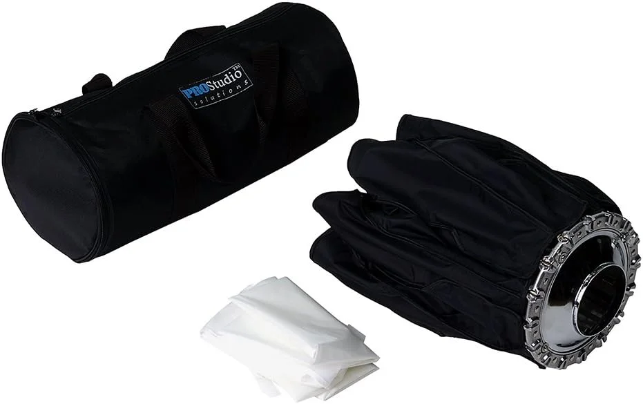 نرم باکس کاسه ای تاشو Fotodiox EZ-Pro 24 اینچی (50 سانتی متر) به همراه دهانه اتصال فلاش اکسترنال