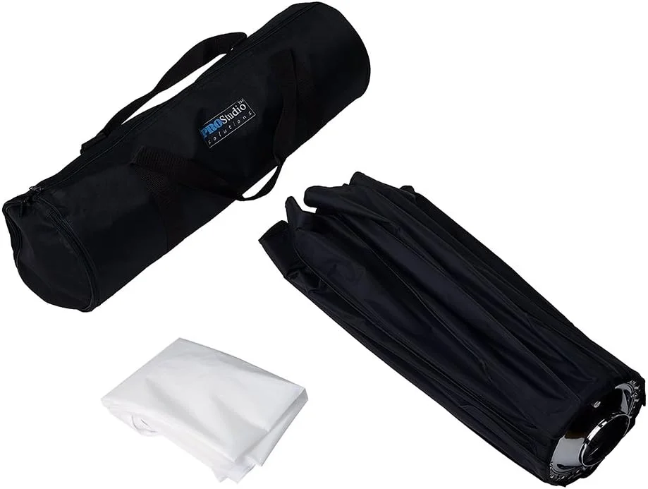 نرم باکس کاسه زیبایی تاشو فوتودیوکس EZ-Pro سایز 40 اینچ (100 سانتی متر) با حلقه اتصال فلاش کوانتوم Qflash