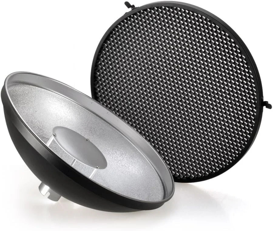 رفلکتور بیوتی دیش Godox AD-S3 با پوشش لانه زنبوری برای فلاش های جیبی AD200Pro II AD200Pro AD200 AD180 AD360 AD360II