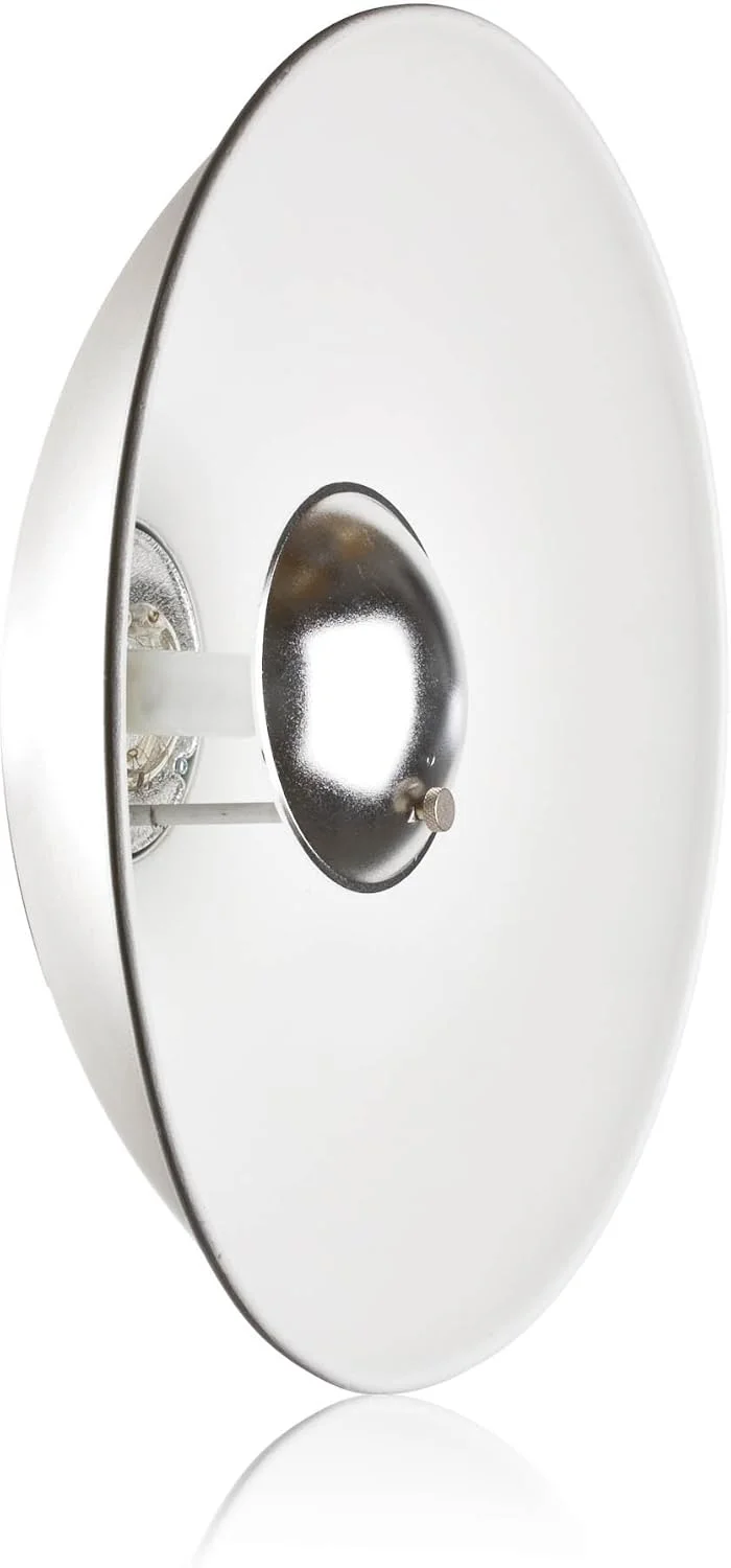 رفلکتور سافت لایت 44 سانتی متری Elinchrom با زاویه 80 درجه به همراه مجموعه دیفلکتور - سفید (EL26168)