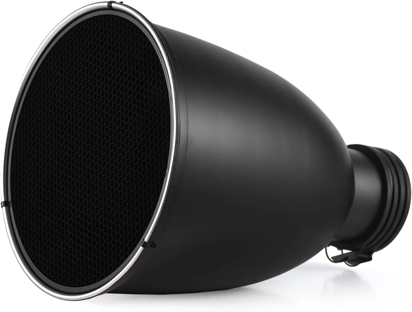 دیش زیبایی با مانت پروفوتو، رفلکتور سایه لامپ و گرید لانه زنبوری 60 برای فلاش استودیویی