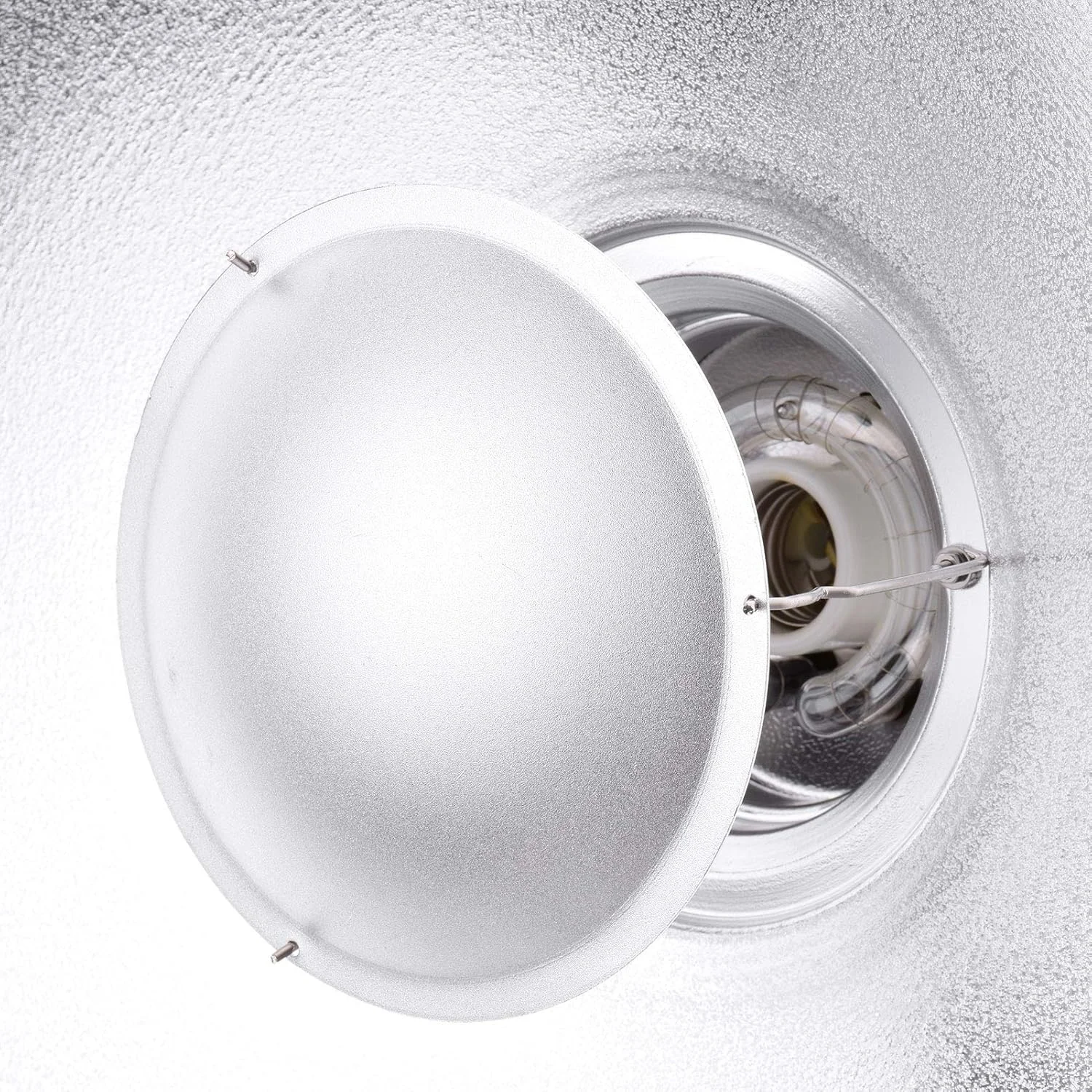 بازتابنده نور استودیویی 55 سانتی متری با لانه زنبوری و پارچه نرم برای نور فلاش استروب مانت بوئنز (سطح داخلی نقره ای)