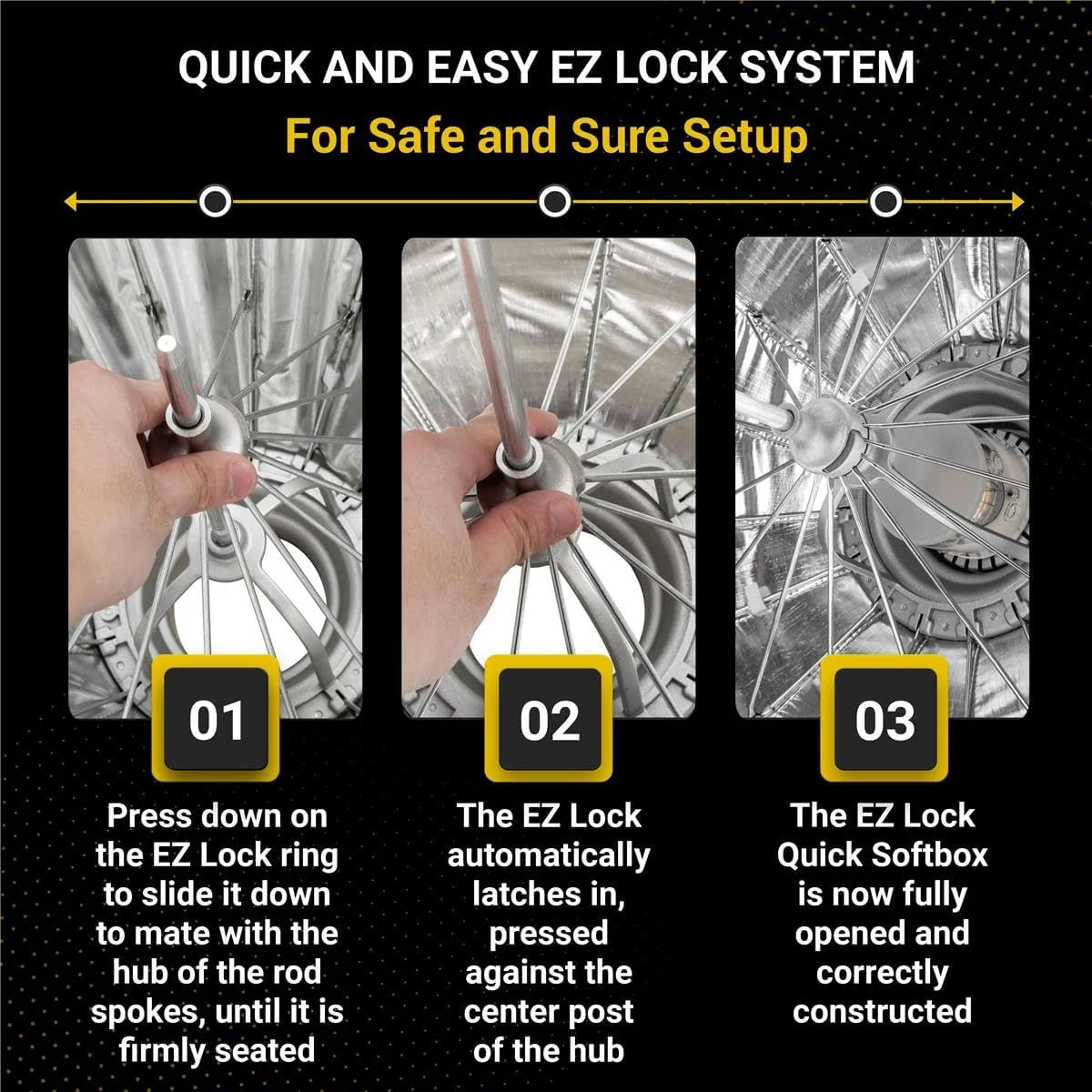 سافت باکس دیش زیبایی تاشو سفید 42 اینچی Glow EZ Lock با مانت بوئنز، حلقه سرعت و دیسک انحراف، سافت باکس 16 دنده ای با فضای داخلی سفید برای نورپردازی عالی و عکاسی دیش زیبایی